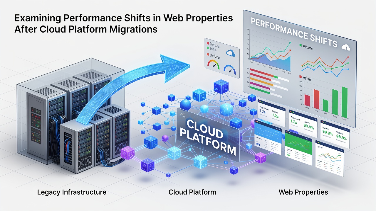 Examining Performance Shifts in Web Properties After Cloud Platform Migrations